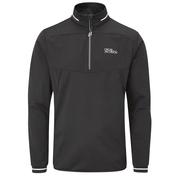 Oscar Jacobson Rolfe Tour 1/4 Zip Golf Jacket - Black