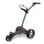 Front view of a fully assembled Motocaddy golf trolley  - thumbnail image 5