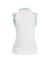 Green Lamb Piper Sleeveless Trim Polo - White / Green - thumbnail image 2