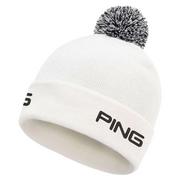 Ping SensorWarm Knit Bobble Hat - White