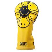 Smiley Original Golf Driver Headcovers - Yellow