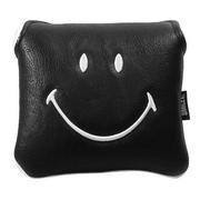 Smiley Original Golf Mallet Putter Headcovers - Black