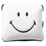 Smiley Original Golf Mallet Putter Headcovers - White