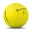 TaylorMade Soft Response Golf Balls 2022 - Yellow - thumbnail image 3