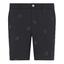 Original Penguin Space Dyed Pete Embroidered Golf Short - Caviar - thumbnail image 1