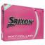 Srixon Soft Feel Ladies Golf Balls - Pink - thumbnail image 1