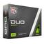 Wilson Staff Duo Soft Golf Balls - Green - thumbnail image 1