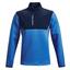 Under Armour Storm Daytona Half Zip Golf Top - Victory Blue - thumbnail image 1