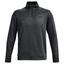 Under Armour Storm Sweater Fleece Zip Golf Top - Black - thumbnail image 1