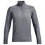 Under Armour Storm Sweater Fleece Zip Golf Top - Pitch Grey - thumbnail image 1