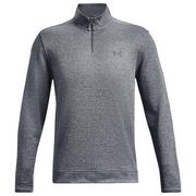 Under Armour Storm Sweater Fleece Zip Golf Top - Pitch Grey