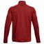 Under Armour Storm Sweater Fleece Zip Golf Top - Stadium Red - thumbnail image 2