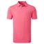 Footjoy Stretch Pique Solid Shirt - Watermelon - thumbnail image 1