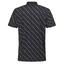 Original Penguin Swinging Pete Novelty Print Golf Polo Shirt - Caviar - thumbnail image 2