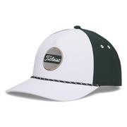 Next product: Titleist Boardwalk Rope Golf Cap - White/Pine/Gold