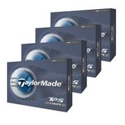 TaylorMade TP5 Stripe Golf Balls - White (4 For 3)