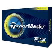 TaylorMade TP5 Golf Balls - Yellow