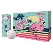 TaylorMade TP5 Pix Limited Edition Golf Balls - Flamingos