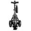 Longridge Tri Cart 3-Wheel Golf Trolley - Black - thumbnail image 2