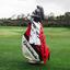 TaylorMade Stealth 2 Tour Staff Golf Bag - Red/White/Black - thumbnail image 7