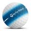 TaylorMade Tour Response Stripe Golf Balls - White/Blue - thumbnail image 2