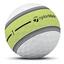 TaylorMade Tour Response Stripe Neon Golf Balls - Yellow - thumbnail image 2