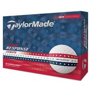 TaylorMade Tour Response Stripe Golf Balls - USA