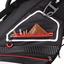 TaylorMade 8.0 Golf Stand Bag - Black/White/Red - thumbnail image 3