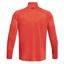 Under Armour Tech 2.0 Half Zip Long Sleeve Golf Top - After Burn - thumbnail image 2