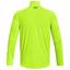 Under Armour Tech 2.0 Half Zip Long Sleeve Golf Top - Lime Surge - thumbnail image 2