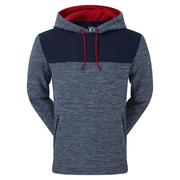 Next product: FootJoy Thermal Golf Hoodie Sweater - Spacedye/Navy/Red