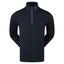 FootJoy Thermoseries Mid Layer Zip Golf Sweater - Navy/Slate - thumbnail image 1