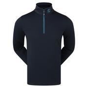 FootJoy Thermoseries Mid Layer Zip Golf Sweater - Navy/Slate