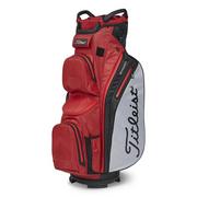 Titleist Cart 14 StaDry Golf Cart Bag - Dark Red/Grey