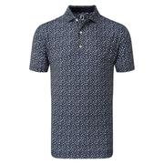 Next product: Footjoy Tossed Tulips Lisle Golf Polo Shirt - Navy