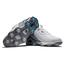 FootJoy Tour Alpha Golf Shoes - White/Grey/Blue - thumbnail image 6