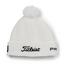 Titleist Tour Pom Pom Winter Beanie Hat - White - thumbnail image 1
