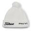 Titleist Tour Pom Pom Winter Beanie Hat - White - thumbnail image 3