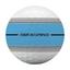 TaylorMade Tour Response Stripe Golf Balls - White/Blue (4 For 3) - thumbnail image 6