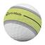 TaylorMade Tour Response Stripe Golf Balls - White/Yellow (4 For 3) - thumbnail image 5