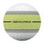 TaylorMade Tour Response Stripe Golf Balls - White/Yellow (4 For 3) - thumbnail image 6