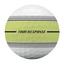 TaylorMade Tour Response Stripe Golf Balls - White/Yellow - thumbnail image 5