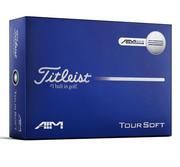 Titleist Tour Soft AIM Performance White Golf Balls