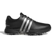 adidas Tour360 Gore-Tex Golf Shoes - Core Black/Iron/Lucid Red