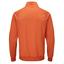 Oscar Jacobson Trent Tour Mid Layer Golf Sweater - Orange Rust - thumbnail image 2