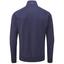 Oscar Jacobson Trent Tour Mid Layer Golf Sweater - Solid Navy - thumbnail image 2