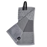 Callaway Tri-Fold Golf Towel - Silver