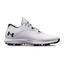 Under Armour UA Charged Draw 2 Wide Golf Shoes - White - thumbnail image 1