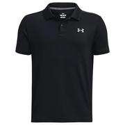 Under Armour UA Junior Performance Golf Polo Shirt - Black