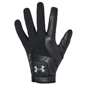 Under Armour UA Medal Golf Glove - Black/Black